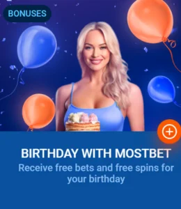Birthday with Mostbet