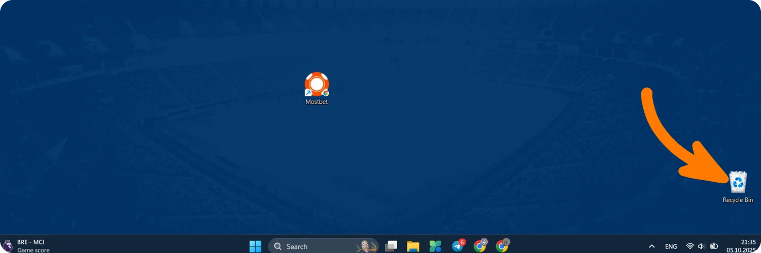 Delete the old shortcut
