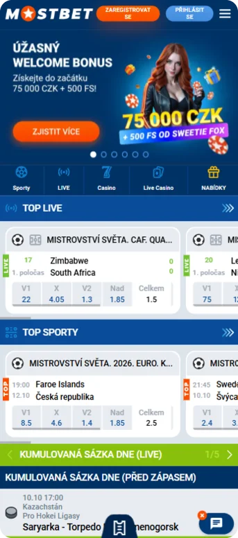 Mostbet app