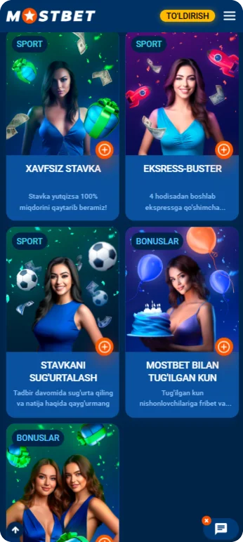 Mostbet app Aksiyalar