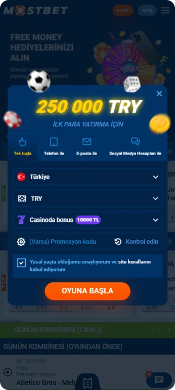 Mostbet app Kayit