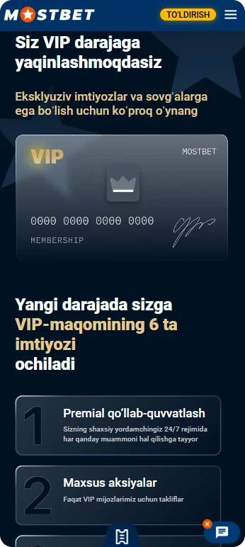 Mostbet app VIP