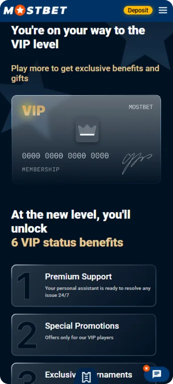 Mostbet app VIP