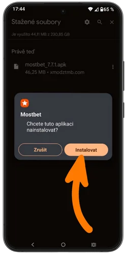 Krok 5: Nainstalujte soubor APK