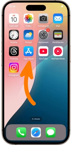 Krok 1: Otevřete App Store