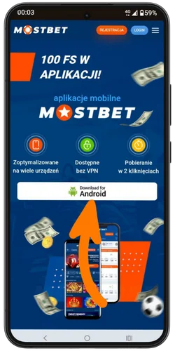 Pobierz plik Mostbet APK
