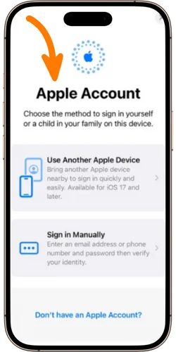 Step 3: Sign in with your Apple ID (if required)