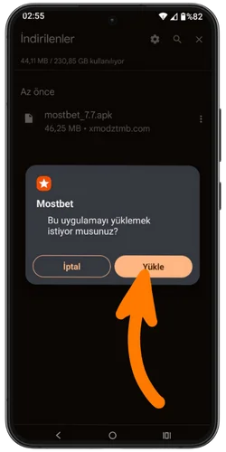 Uygulamayı yükleyin